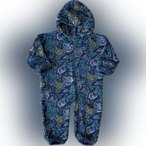 REI Baby Trailmade Fleece Front Zip Bunting Onesie, Infant Size 6 Months
